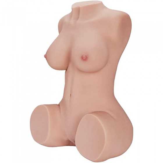 15LB Sex Doll Male Masturbator, Torso Doll Lifelike Pocket Pussy Ass Adult Sex Dolls for Men Masturbation, ,3D Realistic Texture