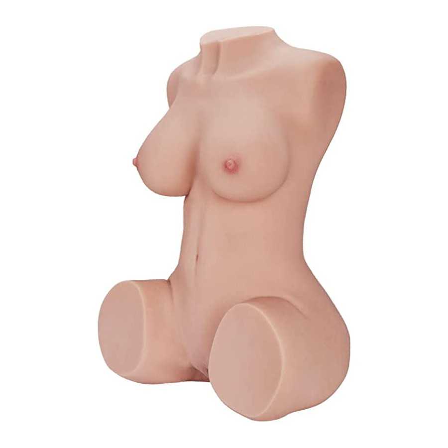 15LB Sex Doll Male Masturbator, Torso Doll Lifelike Pocket Pussy Ass Adult Sex Dolls for Men Masturbation, ,3D Realistic Texture