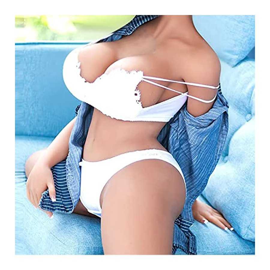 Silicone Doll Full Body Sex Life Size Full Body Doll ,Femal Torso Full Size Doll for Male Sexy with Feet Standing Adult Sex Doll