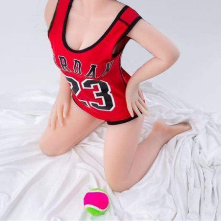 Realistic Natural Skin Sex Doll TPE Full Body Male Self Pleasure Real Full Body 3D Hands Free Sex Toys with Flexible Metal Skeleton USA in Stock