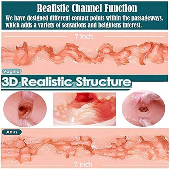 5.5 FT Large Soft Jelly Boobs Sex Doll Full Body Sex Doll Silicone Sex Doll Life Size Men Full Body Doll Sexy with Standing Feet