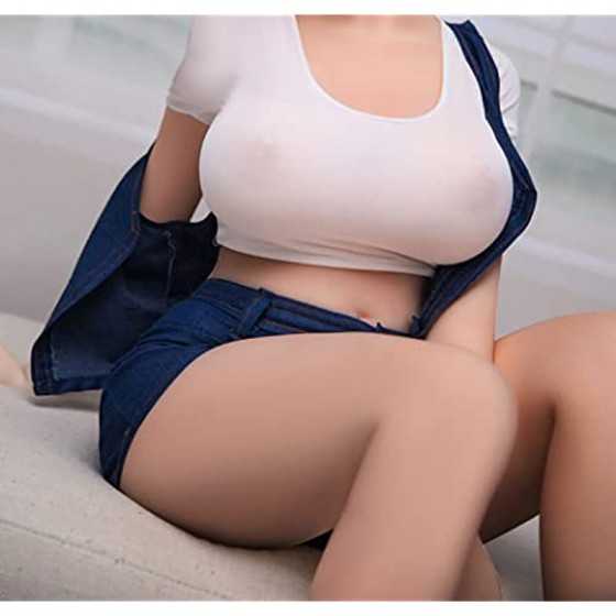 Big Boobs Sex Doll-Female Torso Sex Dolls-Realistic TPE Silicone Sex Doll-Life Like Full Body Love Doll- Life Size Sex Doll for 