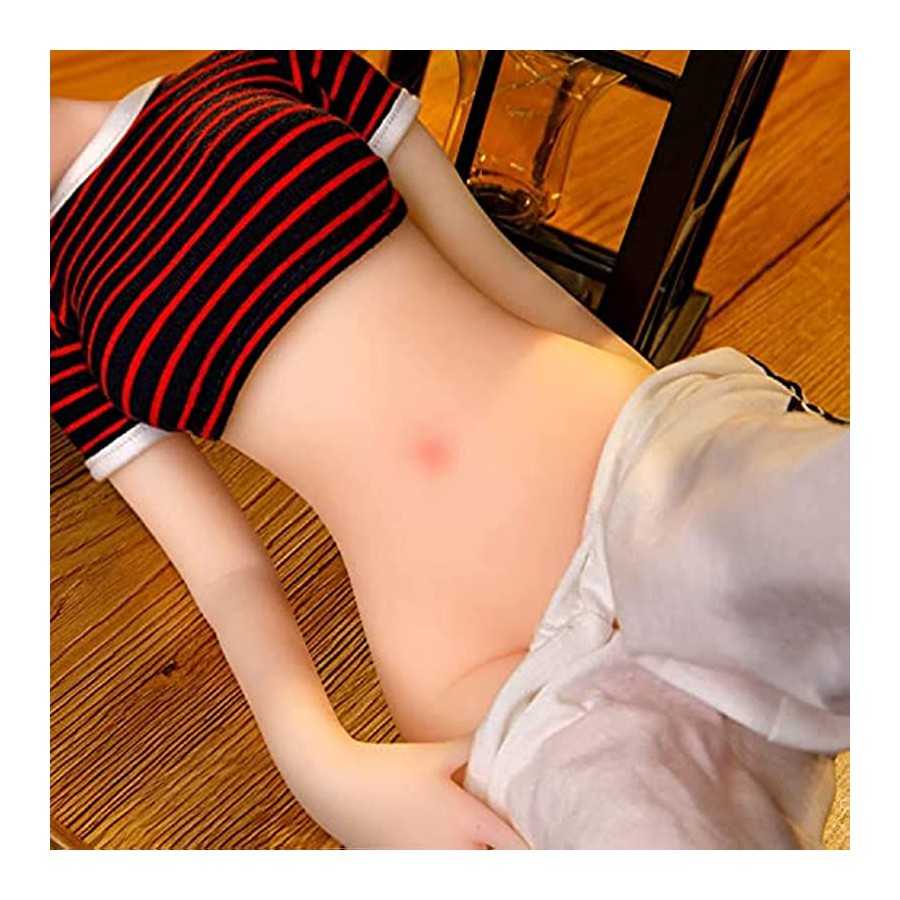 KingCorey Lovely Sex Doll TPE Solid Torso Love Dolls for Men Sex Natural Skin Full Body Realistic 3D Hands Free Sex Toys Realist