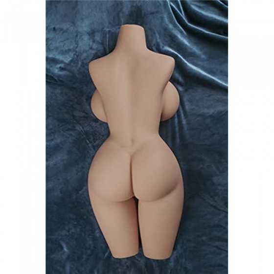 Lifelike 3D Sex Doll Male Masturbator Toy with Soft Big Boobs and Pussy Ass Butt, Siciley Love Doll with Tight Vaginal & Anal & 