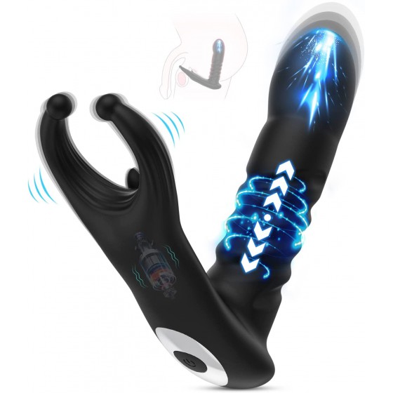 Thrusting Anal Vibrator -...
