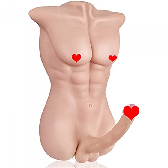 Male Torso Sex Doll with...