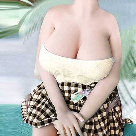 Silicone Full Body Sex Love Doll with Vaginal Anal Breast for Men Masturbation Lifelike Full Size Torso Sex Dolls with Realistic