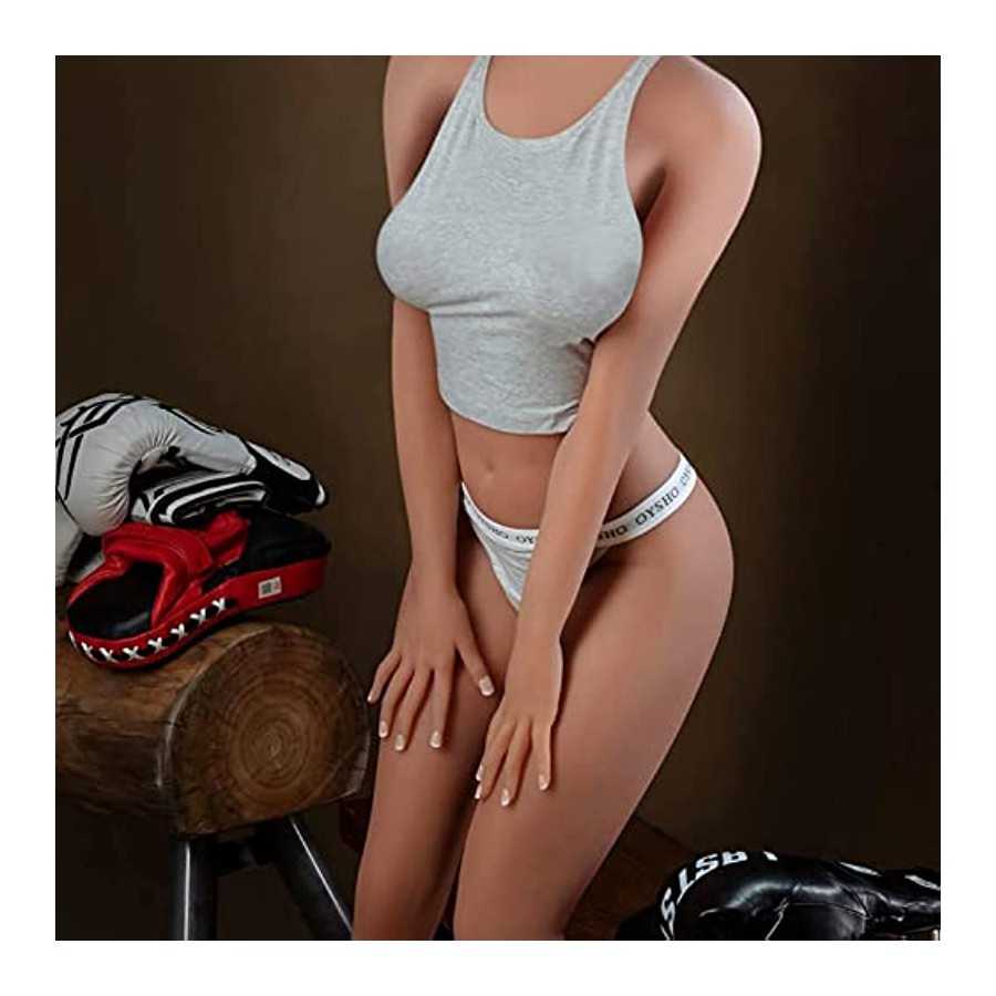 Realistic Female Sex Doll Torso Full Body Silicone Love Doll for Men with Big Breasts and Curvy Hips Adult Toys for Men USA in S