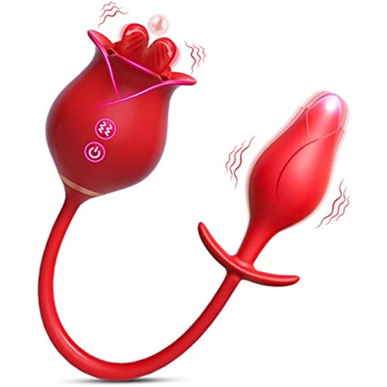 Rose Vibrators Women Sex...