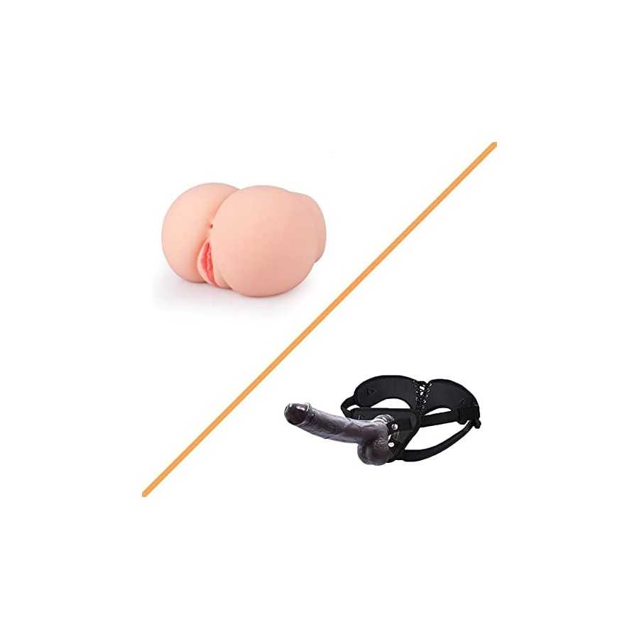7.6inches Strap-on Dildo Realistic & 10.58 LB Sex Doll