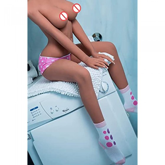 Silicone Doll TPE Flat Sex...