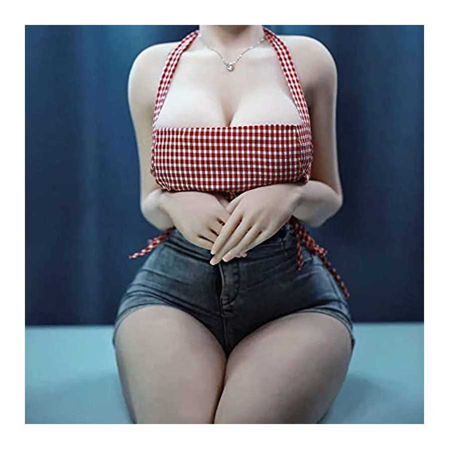 5FT Realistic TPE Silicone Big Breasts Sex Doll Lifelike Dolls Life Size Adult Toys Dolls Ultra Soft Nature Skin Adult Toys for 