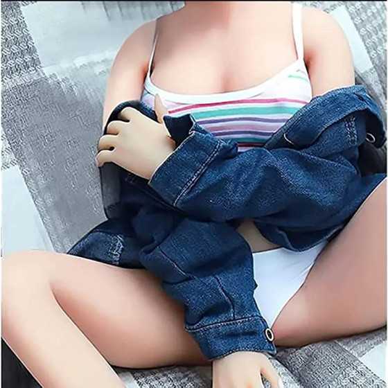 Life Size Sex Doll Jelly Boobs Women Torso Full Size TPE Silicone Full Body Sex Dolls for Women Realistic Sex Dolls Adult Famale