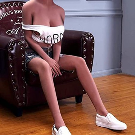 Real Sex Toys 25kg  TPE Full Body Torso Love Dolls for Men Sexy Female Full Size Male Self Pleasure Sex Dolls with Flexible Metal Skeleton USA Shipment