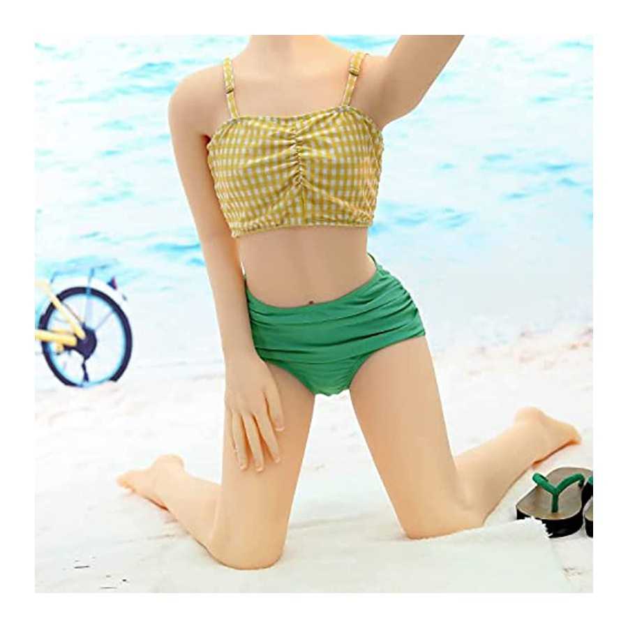 TPE Women Torso Full Size Sex Doll for Men with Skeleton Structure Full Arms Realistic Sex Doll with Boobs, Tight Vagina Anus Su