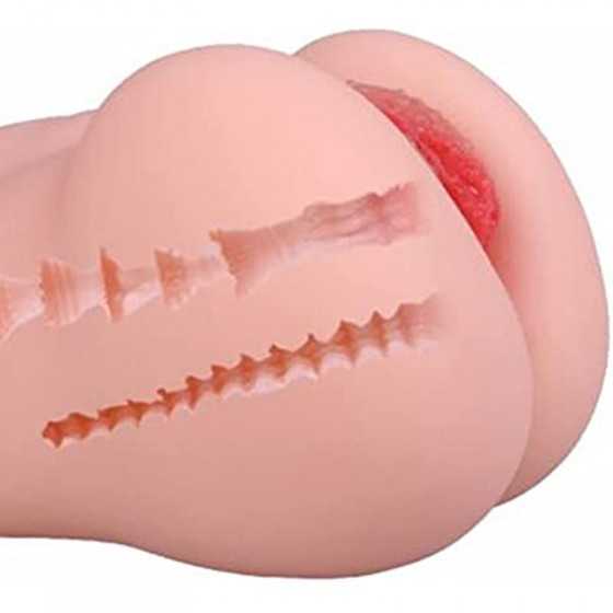 Daomo 11LB Sex Doll Male Pocket Pussy Realistic Fat Butt Sexc Toy with Sexy Vagina and Anal, Dual Channels Female Torso Hip Love