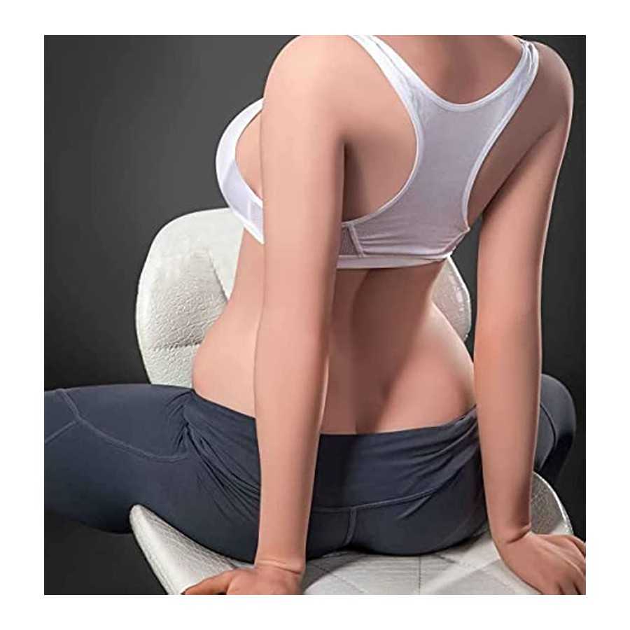 Adult Real Torso Love Dolls for Men 166cm Tan Skin Realistic Full Body Lifelike Lifesize Male Self Pleasure Sex Toys with Built-