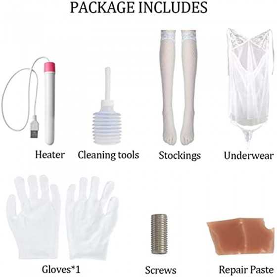 5.15 FT Love Sexy Dolls Full Body Sex Doll with Realistic Gel Jelly Soft Breasts and Vaginal Anal, Realistic Adult Lifelike Tors