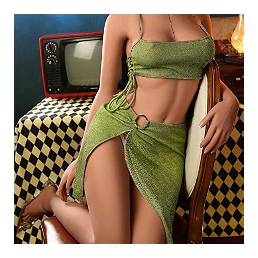 5.48ft Male Doll Body Sex Life Size Silicone Female Doll Full Body Sex, Sex Doll Torso Adult for Women Realistic Life Size, Sili