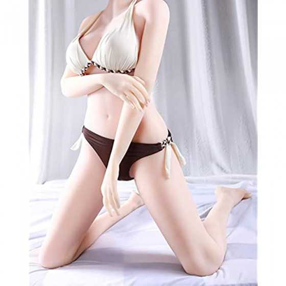 AbayTec Life Size Sex Doll, Super Soft Silicone Doll Full Body Sex Love Doll Realistic Women's Full Body Torso Dolls Sex Adult S