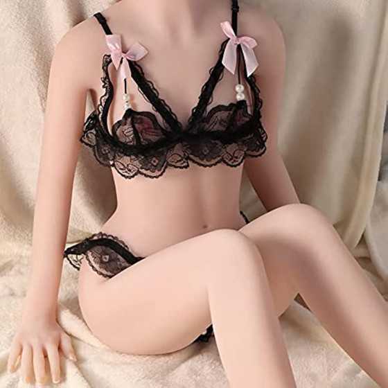 TPE Silicone Life Size Sex Doll, Torso Full Body Adult Female Sex Doll Toys 3 in 1 Sex Love Play Doll with Soft Boobs Butt Ass, 