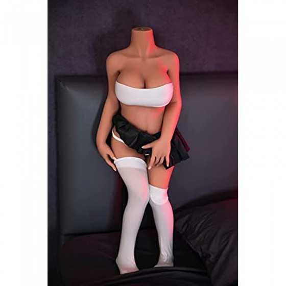 Silicone Doll Realistic Sex Doll TPE for Men Love Doll Female Torso Doll Realistic Sex Doll Torso for Men with Chest Pussy Ass S
