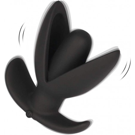  Vibrating Anal Plug with 10 Powerful Vibration Modes Rechargeable Anal Vibrator Dilator for Men Women