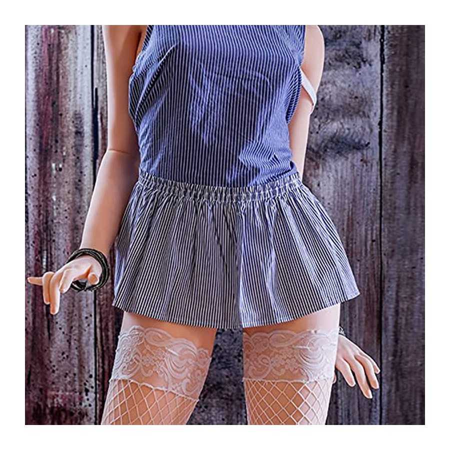 160cm Natural Skin Lifelike Sex Doll TPE Solid Full Body Torso Love Dolls for Men Sex Self Pleasure Realistic 3D Hands Free Sex 