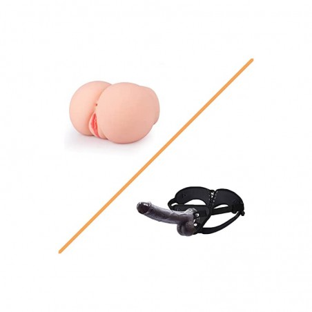 7.6inches Strap-on Dildo Realistic & 10.58 LB Sex Doll