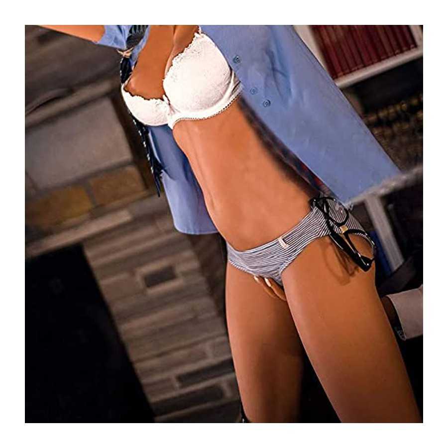 Male Self Pleasure TPE Solid Sex Doll 166cm Full Body Lifelike Lifesize Tan Skin Adult Real Torso Love Dolls for Men 3D Hands Fr