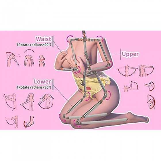 Sex Doll Full Body Life Size for Male Dolls SexDolls Male Silicone Dolls for Real Real Channel Contact Points in The Hole Add to