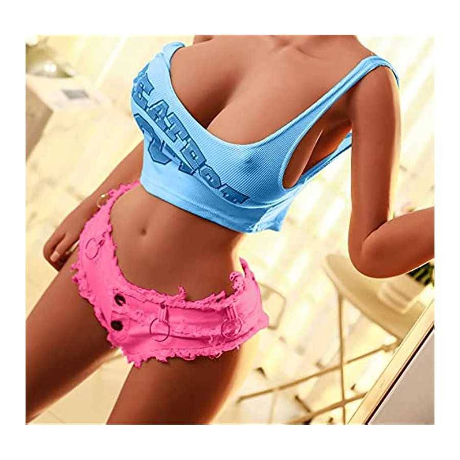 Big Breasts Love Doll Life Size for Men with Metal Skeleton Sex Doll Silicone Women Torso Sex Doll Lifelike Adult Sex Toys Reali