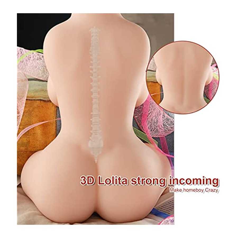 5.38lb Sex Doll Torso Male Masturbator - Jaspik Realistic Pussy Doll for Men, Female Sex Doll with Big Boobs and Tight Vaginal &