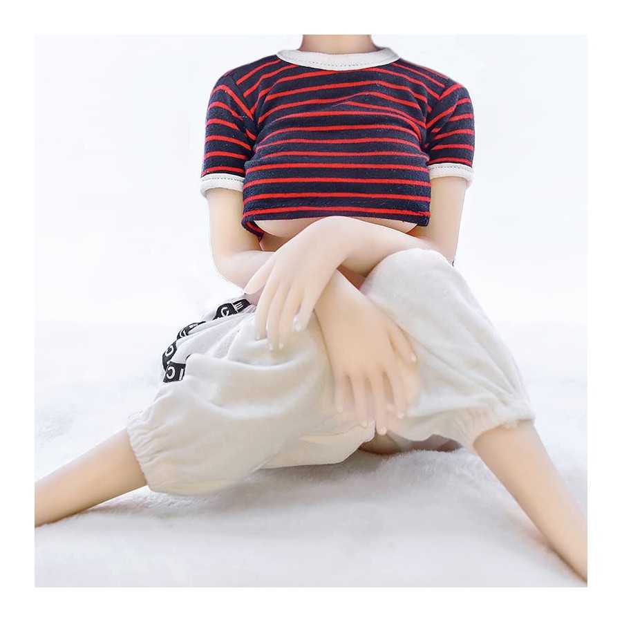 KingCorey Natural Skin Real TPE Sex Doll Lifelike Man Self Pleasure Torso Love Dolls Sexy Female Cute 3D Hands Free Sex Toys wit