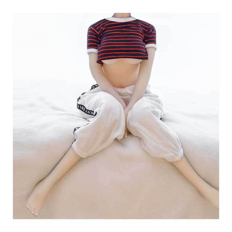 KingCorey Natural Skin Real TPE Sex Doll Lifelike Man Self Pleasure Torso Love Dolls Sexy Female Cute 3D Hands Free Sex Toys wit
