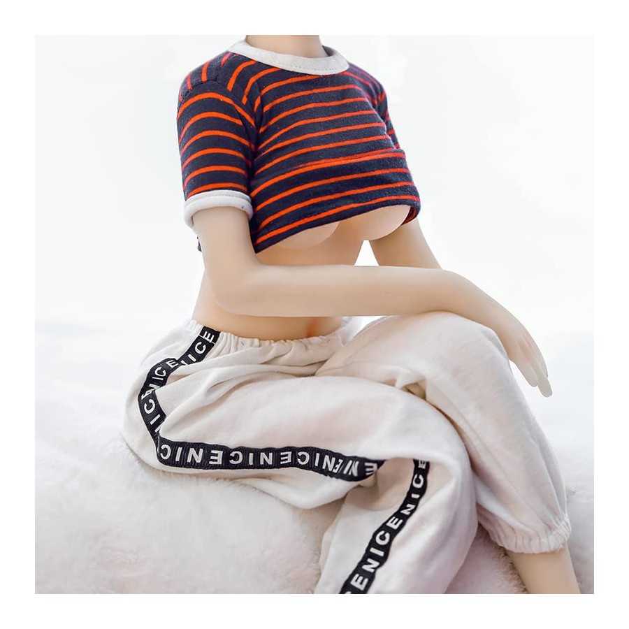 KingCorey Natural Skin Real TPE Sex Doll Lifelike Man Self Pleasure Torso Love Dolls Sexy Female Cute 3D Hands Free Sex Toys wit