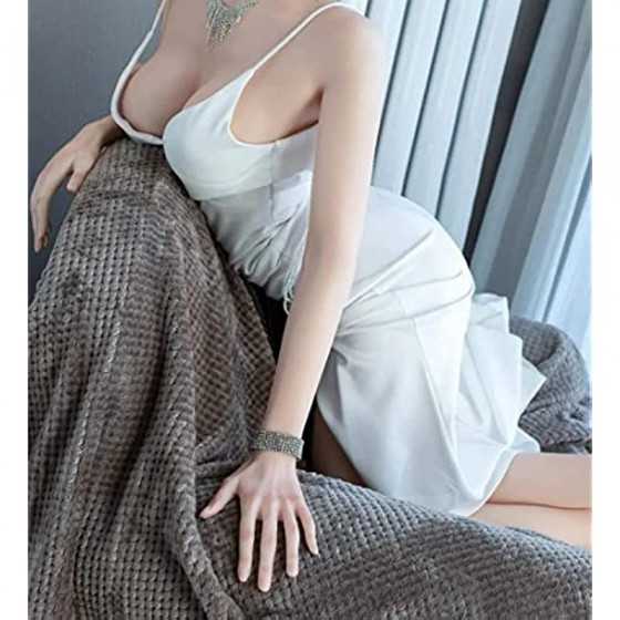 Life-Sized Big Boobs Sex Doll 5.2ft Full Size Torso Body Doll Adult Love Toy Dolls Tight 3D Real Anal Vaginal Love Doll Masturba