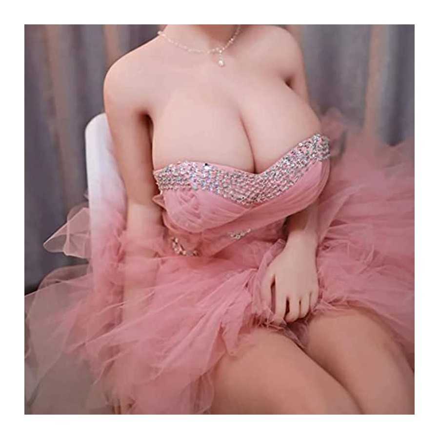 5.4FT Sex Doll for Male Masturbator, Female Torso Love Dolls Pussy Ass with Realistic Vaginal Anal and Soft Gel Breasts, Lifelik