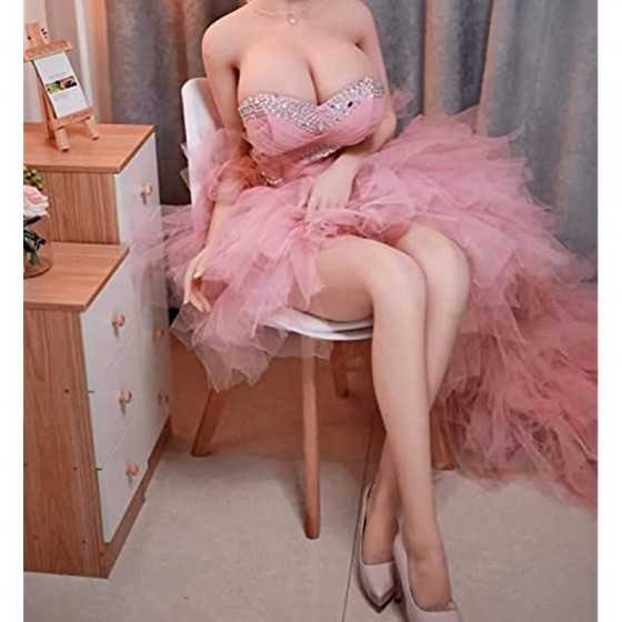 5.4FT Sex Doll for Male Masturbator, Female Torso Love Dolls Pussy Ass with Realistic Vaginal Anal and Soft Gel Breasts, Lifelik