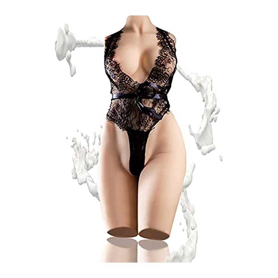 Realistic Female Sex Doll for Men Masturbators Sexy Ass 3D Realistic Tight Textured Channels Design Real Life Sex Torso Soft Mat