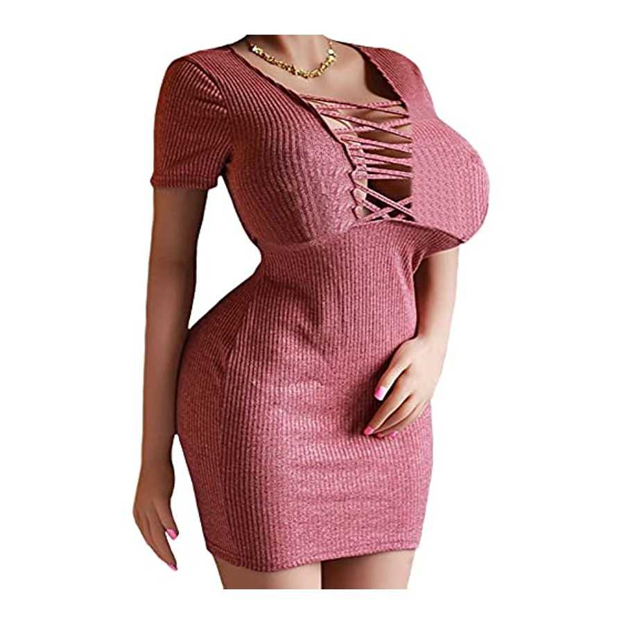 167cm M Cup Huge Boobs Sex Doll Sexy Female Tan Skin TPE Solid Torso Love Dolls for Men Sex Self Pleasure 3D Hands Free Sex Toys