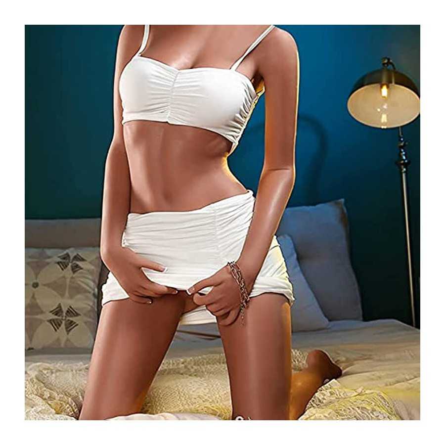 Silicone Sex Doll Lifesize Sex Doll Sexy Women Torso Doll TPE Lover Sexy Love Doll for Men Sex Pleasure USA in Stock 166CM/5.4FT
