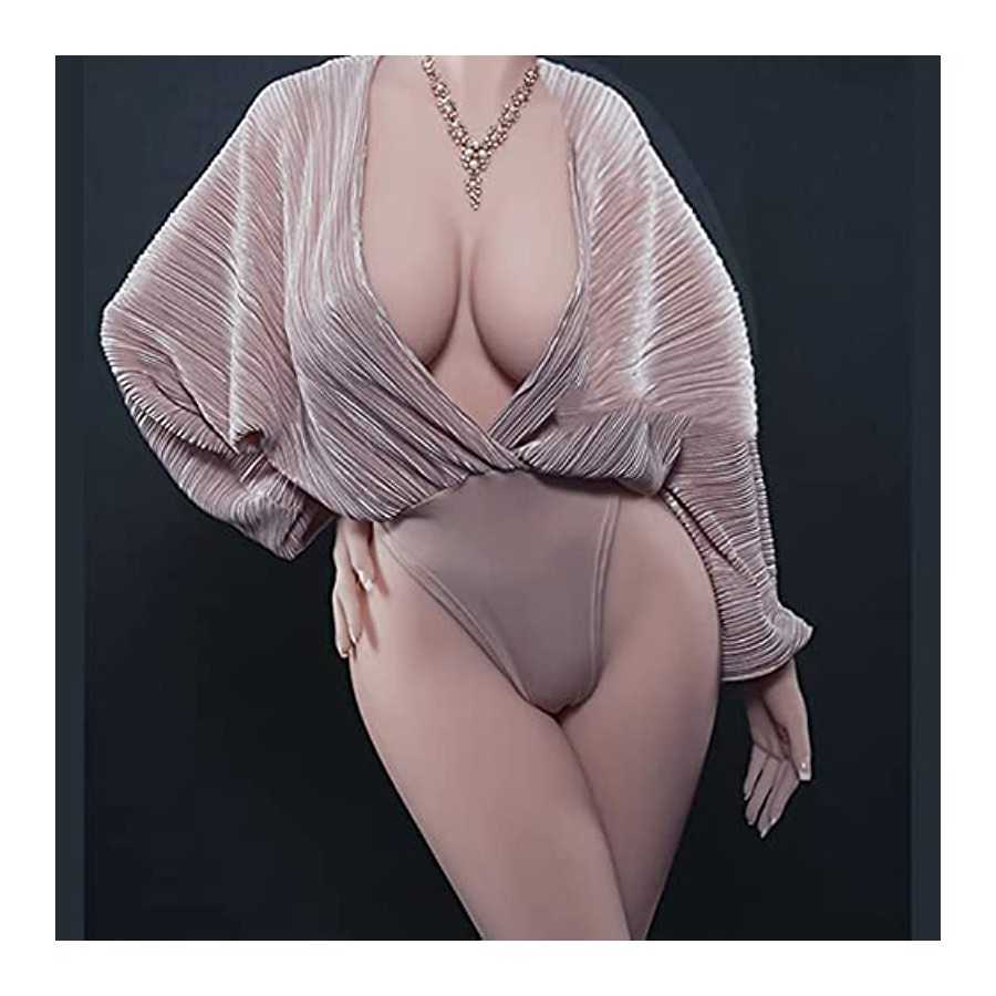 163cm Silicone Doll Full Body Sex Life Size Man Sex Doll Male for Women Torso Full Body Adult, Life Size Female Male Doll Full B