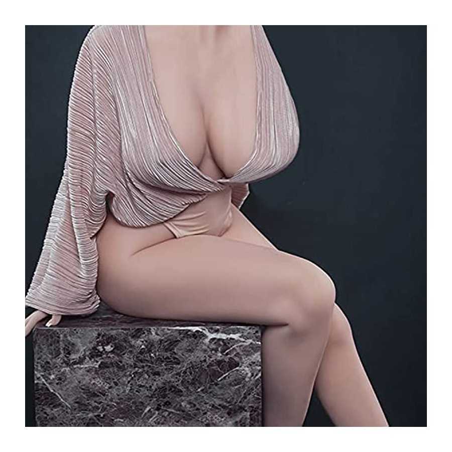 163cm Silicone Doll Full Body Sex Life Size Man Sex Doll Male for Women Torso Full Body Adult, Life Size Female Male Doll Full B