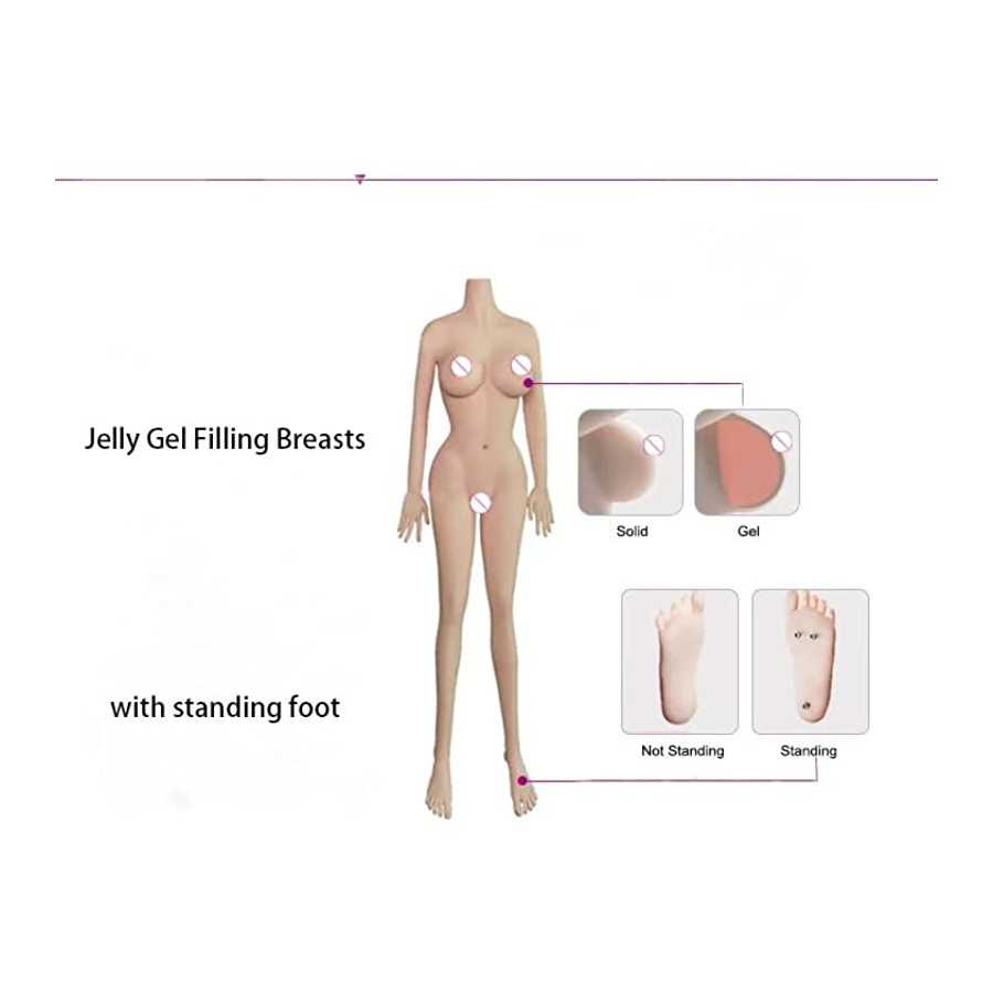 Lifelike Sex Doll Full Body Sex Dolls Adult Sex Toys Big Breast Reality Sex Dolls Life Size Sex Doll for Men Women Torso TPE Sil