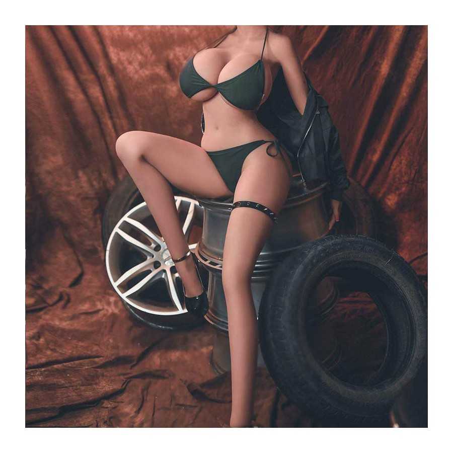 Big Boots Sex Doll for Men Full Body Sexy Women Torso Adult Sex Toys Foe Men Pleasure TPE Silicone Doll Full Body Sex 65in Love 
