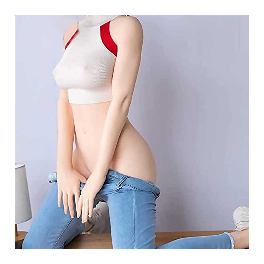 Silicone Doll Realistic 3D Sex Doll Male Masturbation TPE Lifelike Doll Doll Body Adult Toy Asian Skin Silicone Love Doll US Spo