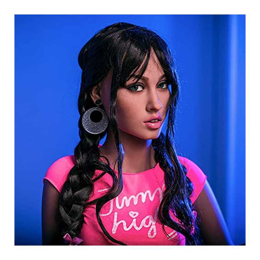 TPE Sex Doll Head Male Masturbator Stroker Realistic Women Face for Silicone Female Torso Adult Toys TPE Sex Dolls Male Sex Toys