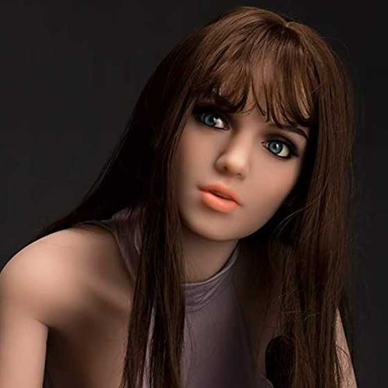 Sex Doll Head Male Masturbator with Realistic Women Face Masturbator Silicone Love Doll Pussy Ass Male Sex Toy for Men Masturbat