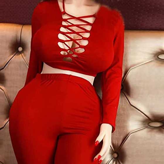 Full Size Sex Dolls, Sexy Women' Torso Sex Doll for Men, Lifelike Size BBW Female Body Doll Adult Love Doll with Vaginal Anal Br